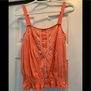 American Eagle smocked Tank top